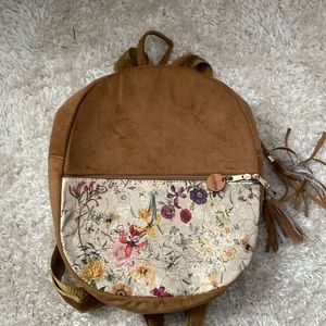 Cute flowery backpack